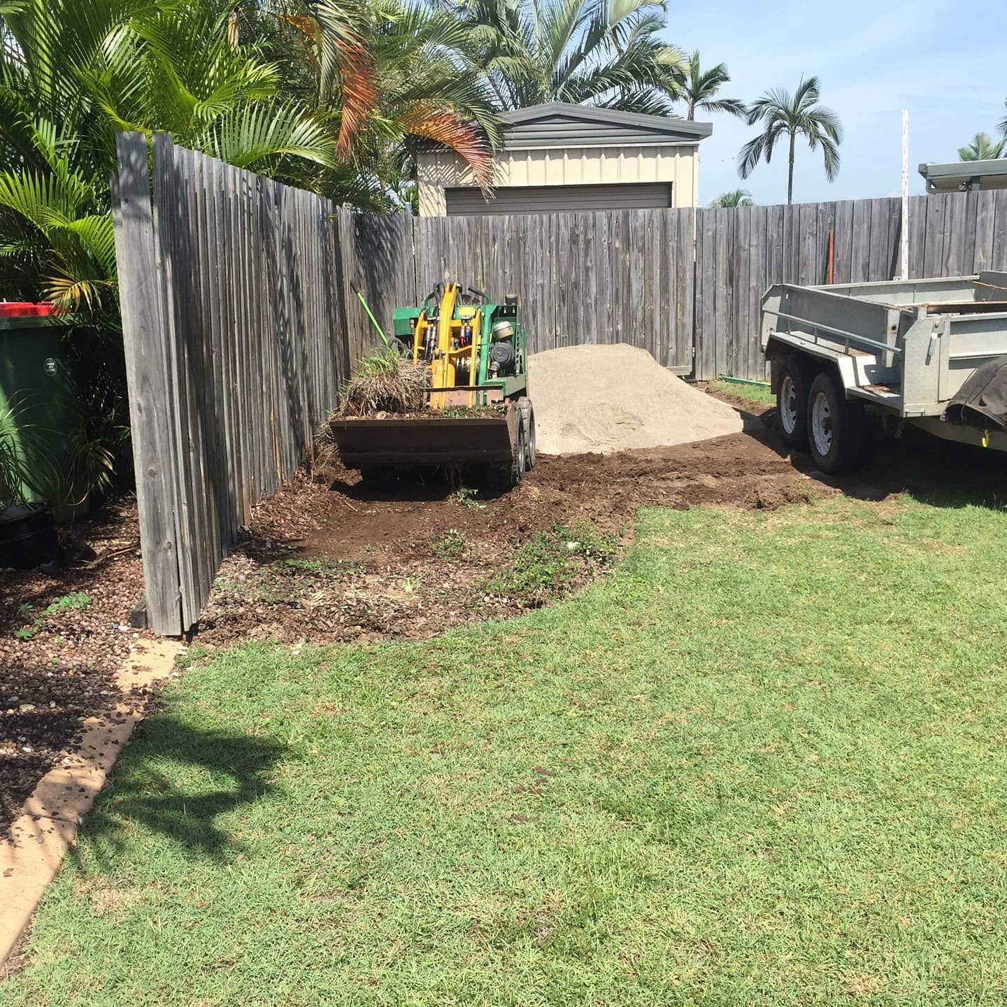 Shed slab preparation in Brisbane