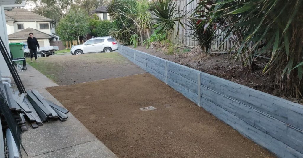 Concrete Sleeper Retaining Wall: Transform Your Backyard with