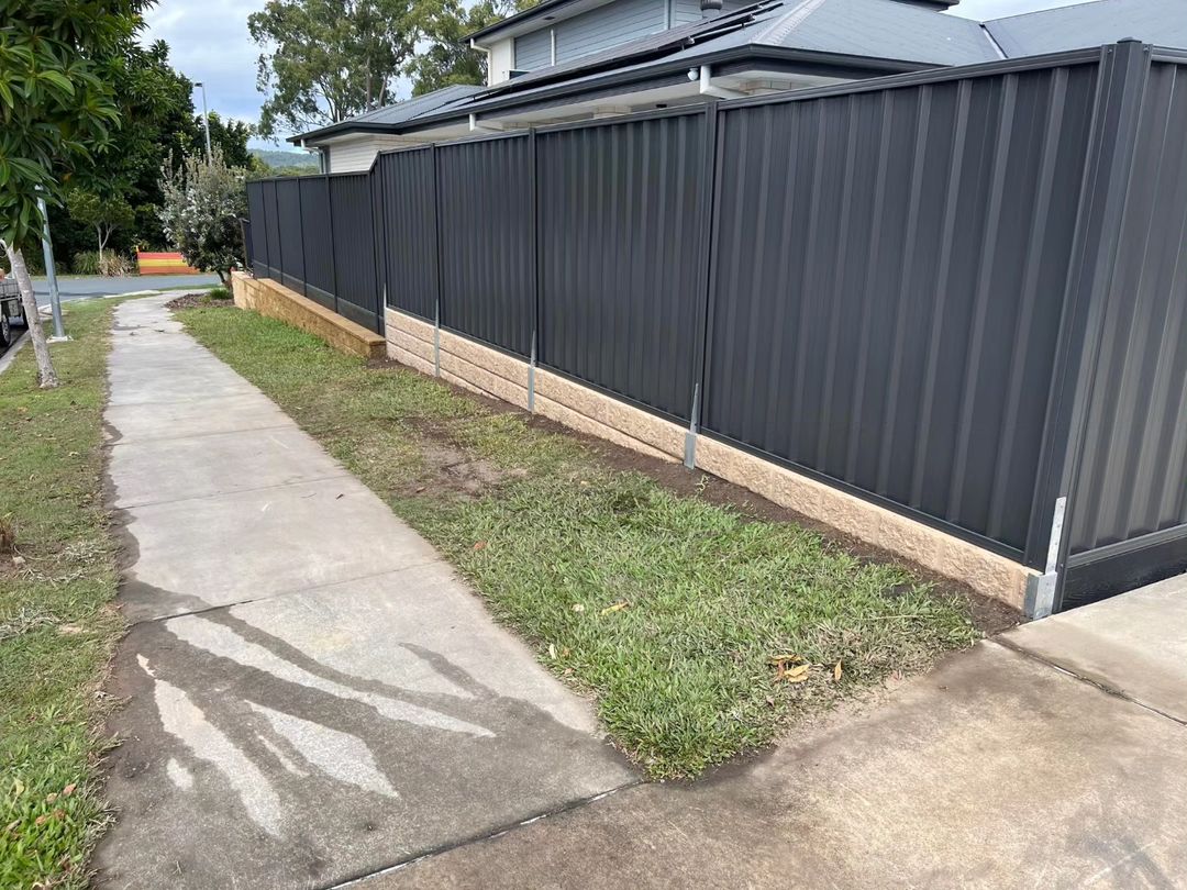 Backyard Transformation with Colorbond Fencing