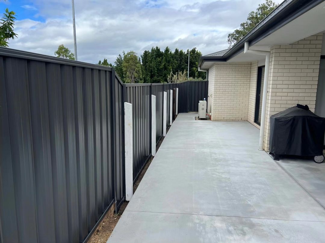 Backyard Transformation with Colorbond Fencing